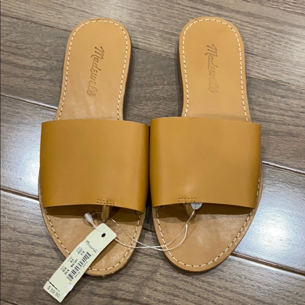 Madewell The Boardwalk Post Slide Sandal - Picture 2 of 6